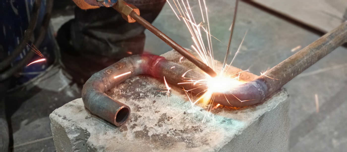 Сварка газом медных труб в Крыме